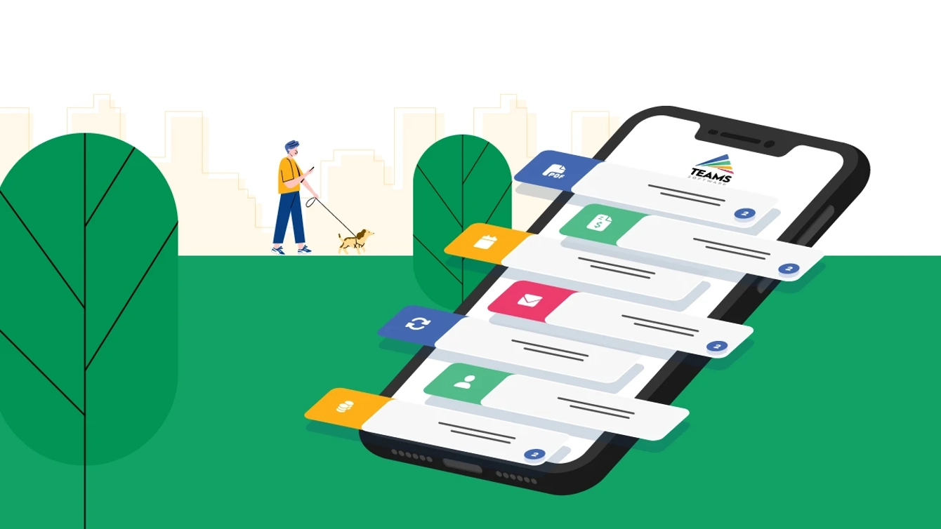 Take your consultancy mobile with the TEAMS Companion App.