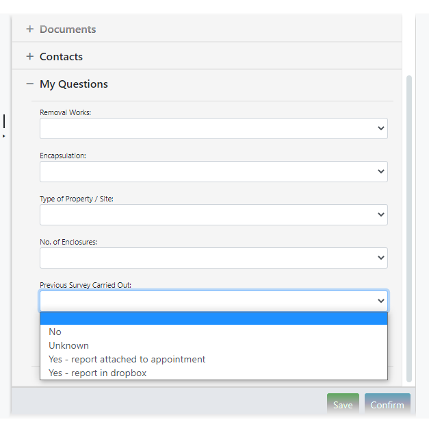 Reinspection Data Selection