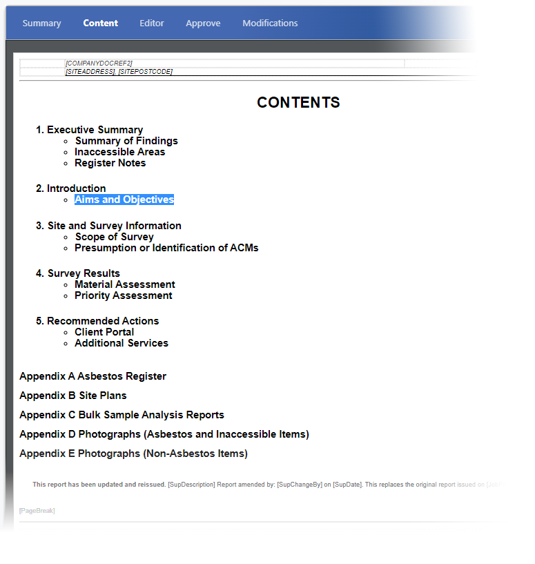 Reinspection Data Selection