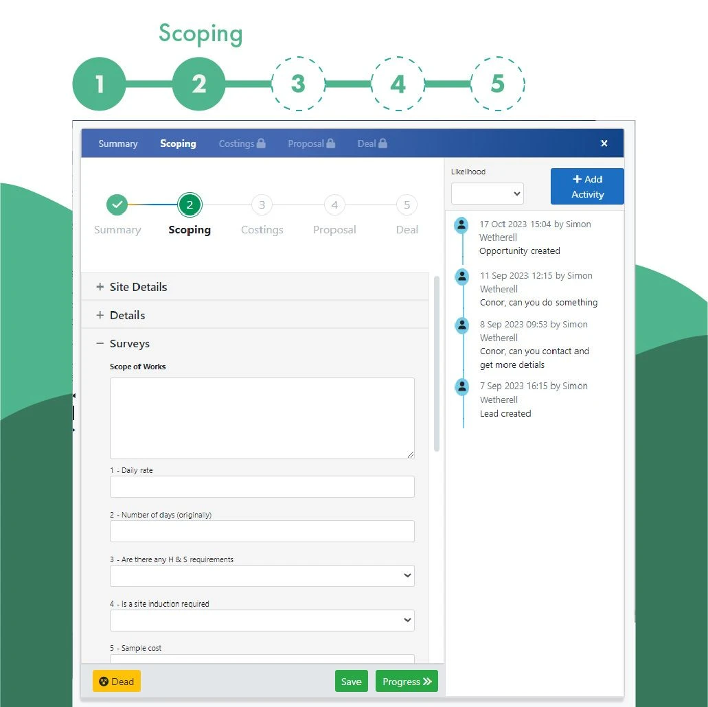 dedicated portal graphic