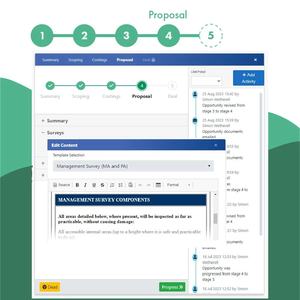 dedicated portal graphic