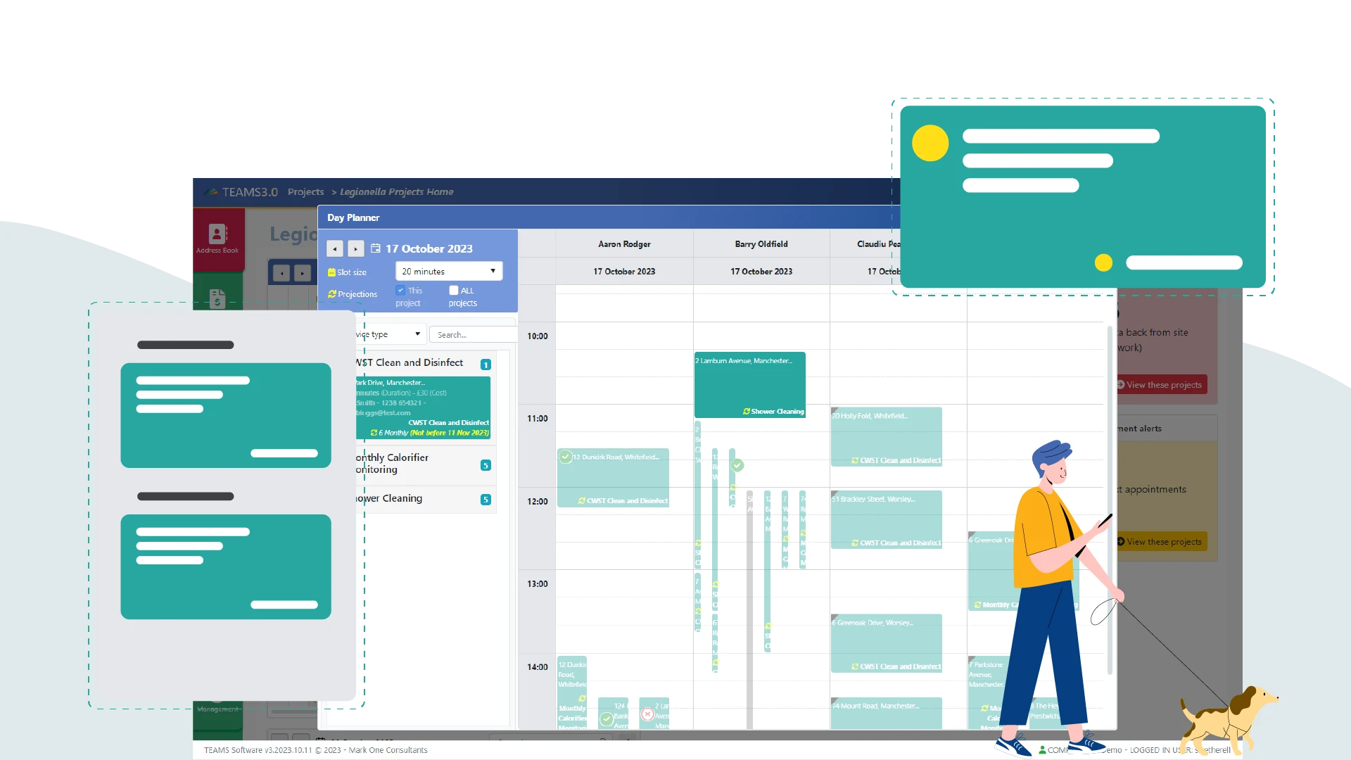 dedicated portal graphic