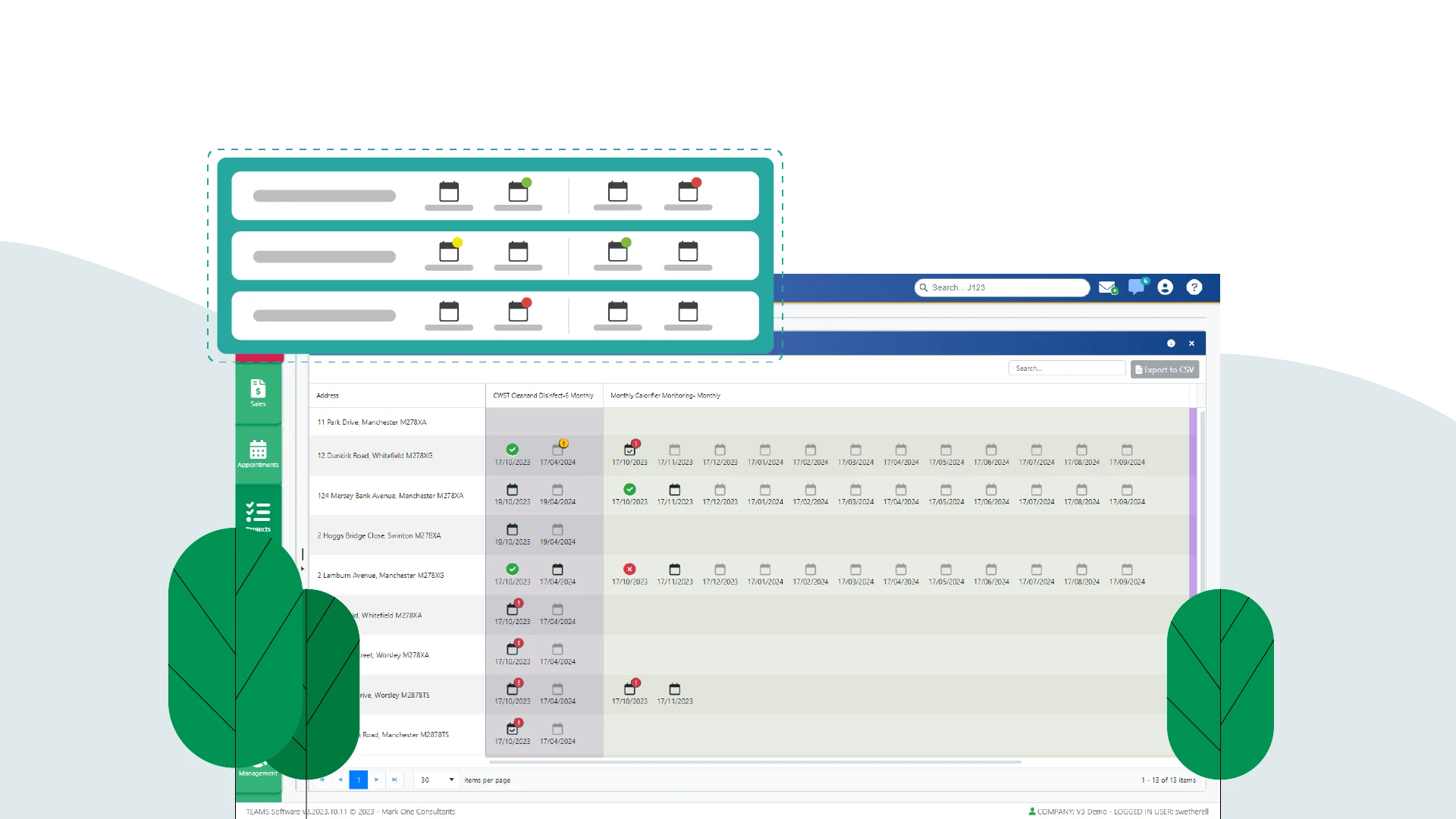 Image showing comapnion app and person walking on phone