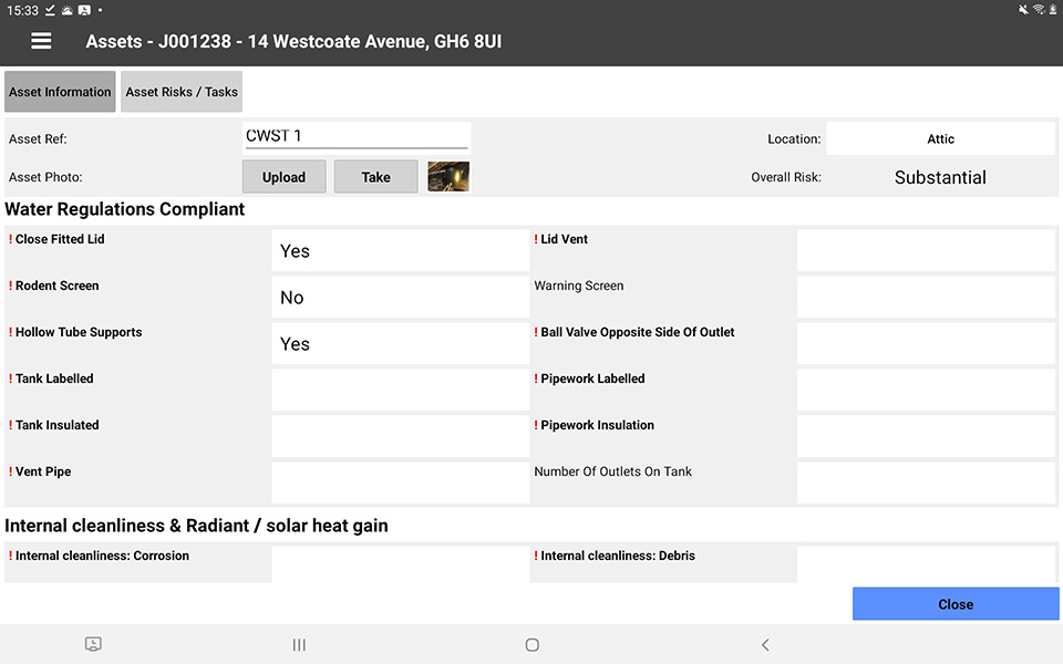 Asset Data Capture