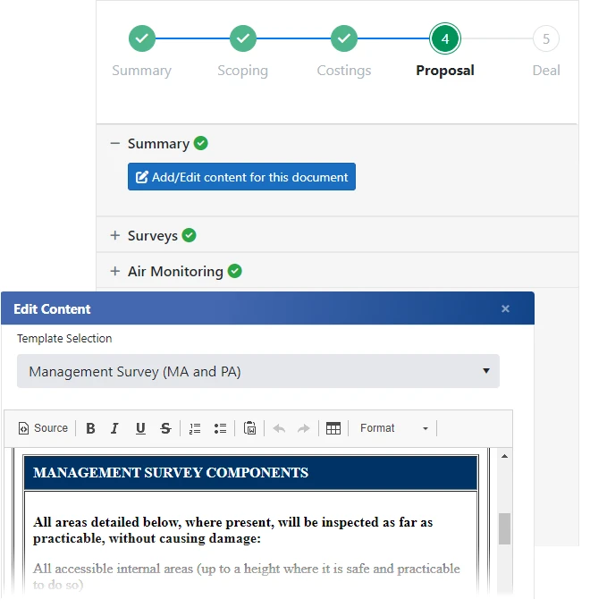 Reinspection Data Selection