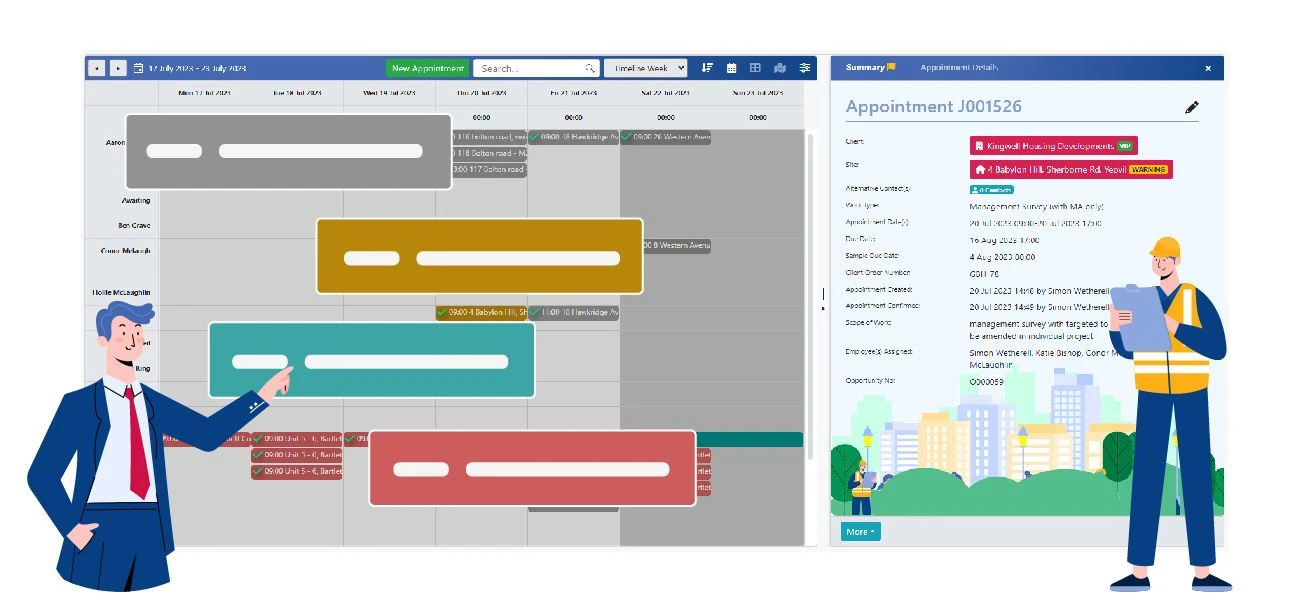 Image showing comapnion app and person walking on phone