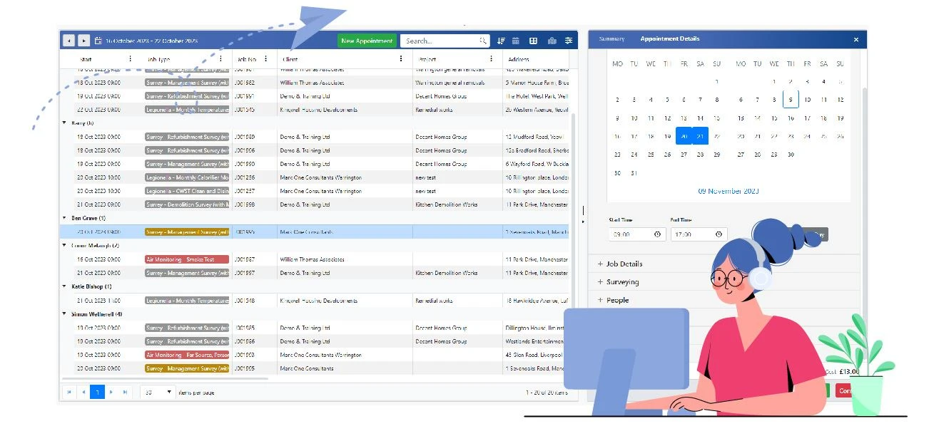 dedicated portal graphic